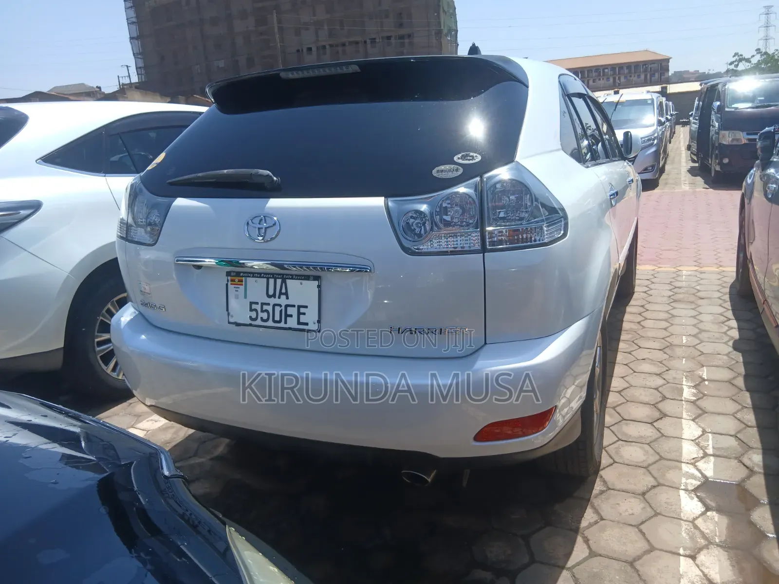 Toyota Harrier 2012 White
