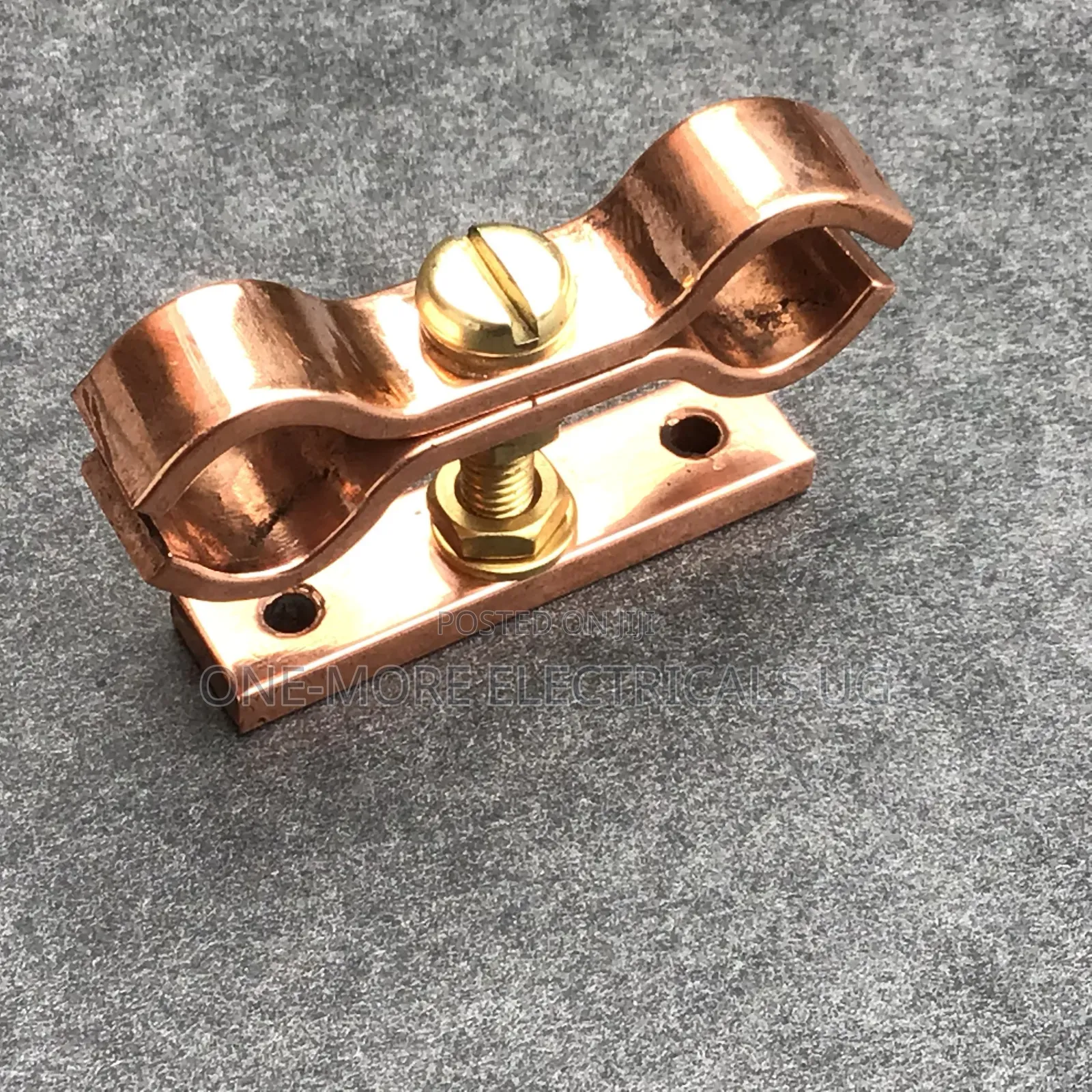 Metallic Saddle Clips Pure Copper