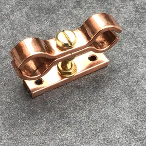 Metallic Saddle Clips Pure Copper
