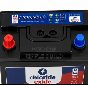 75Ah Chloride Exide PowerLast DIN75 MF Car Battery