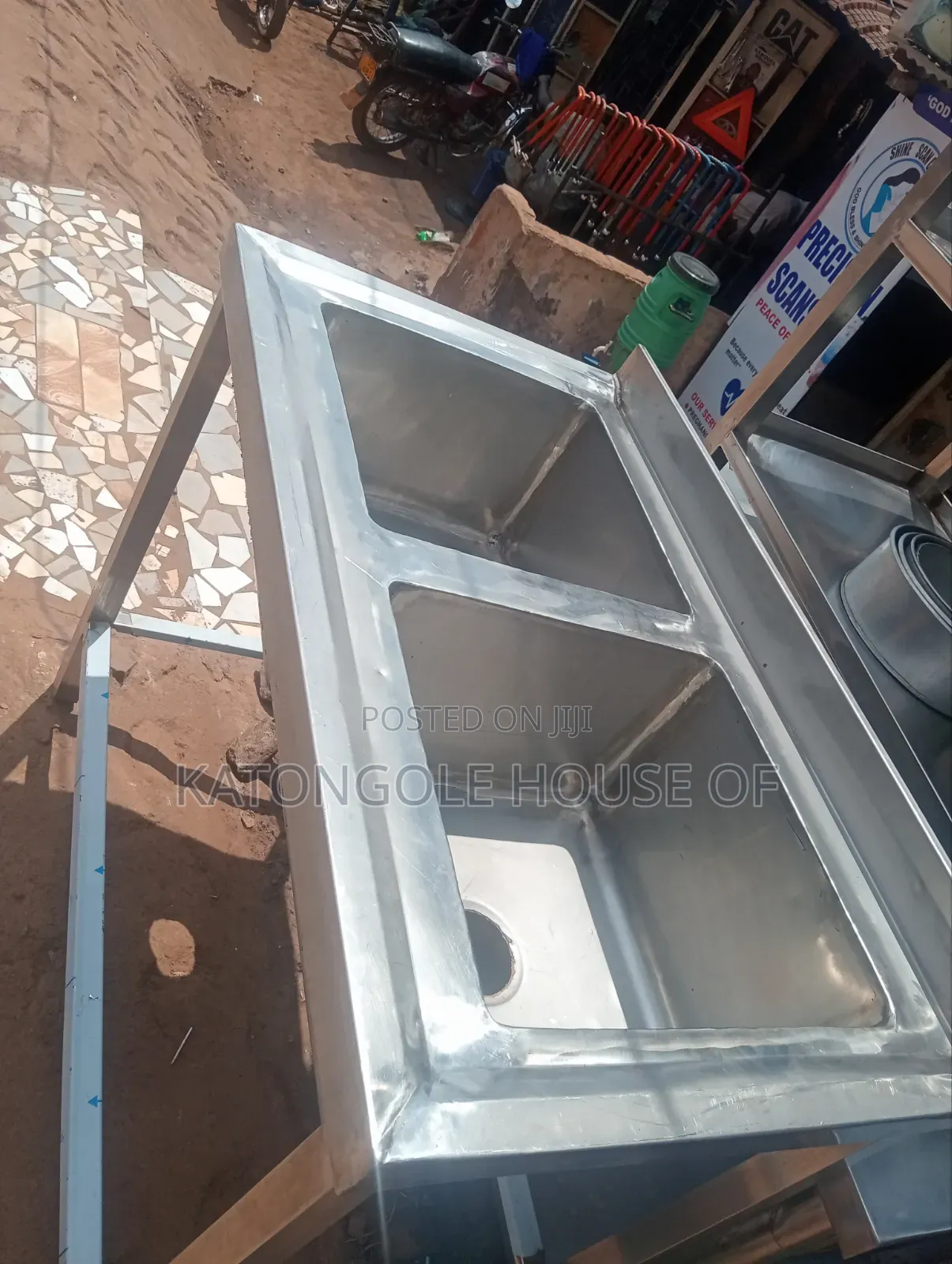 Commercial Sink Double Bowl