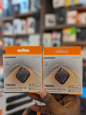 Porodo Findora Rechargeable Smart Tag With Real-Time Tracking