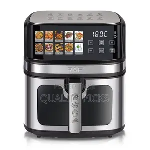 1700w 8L Oil Free Stainless Steel Electric Deep Hot Air Fryer