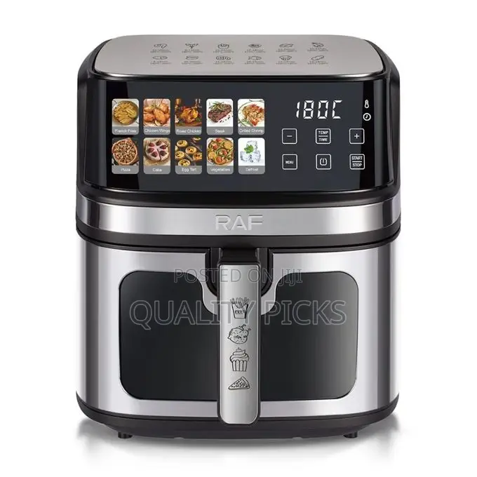 1700w 8L Oil Free Stainless Steel Electric Deep Hot Air Fryer