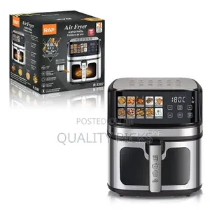 1700w 8L Oil Free Stainless Steel Electric Deep Hot Air Fryer