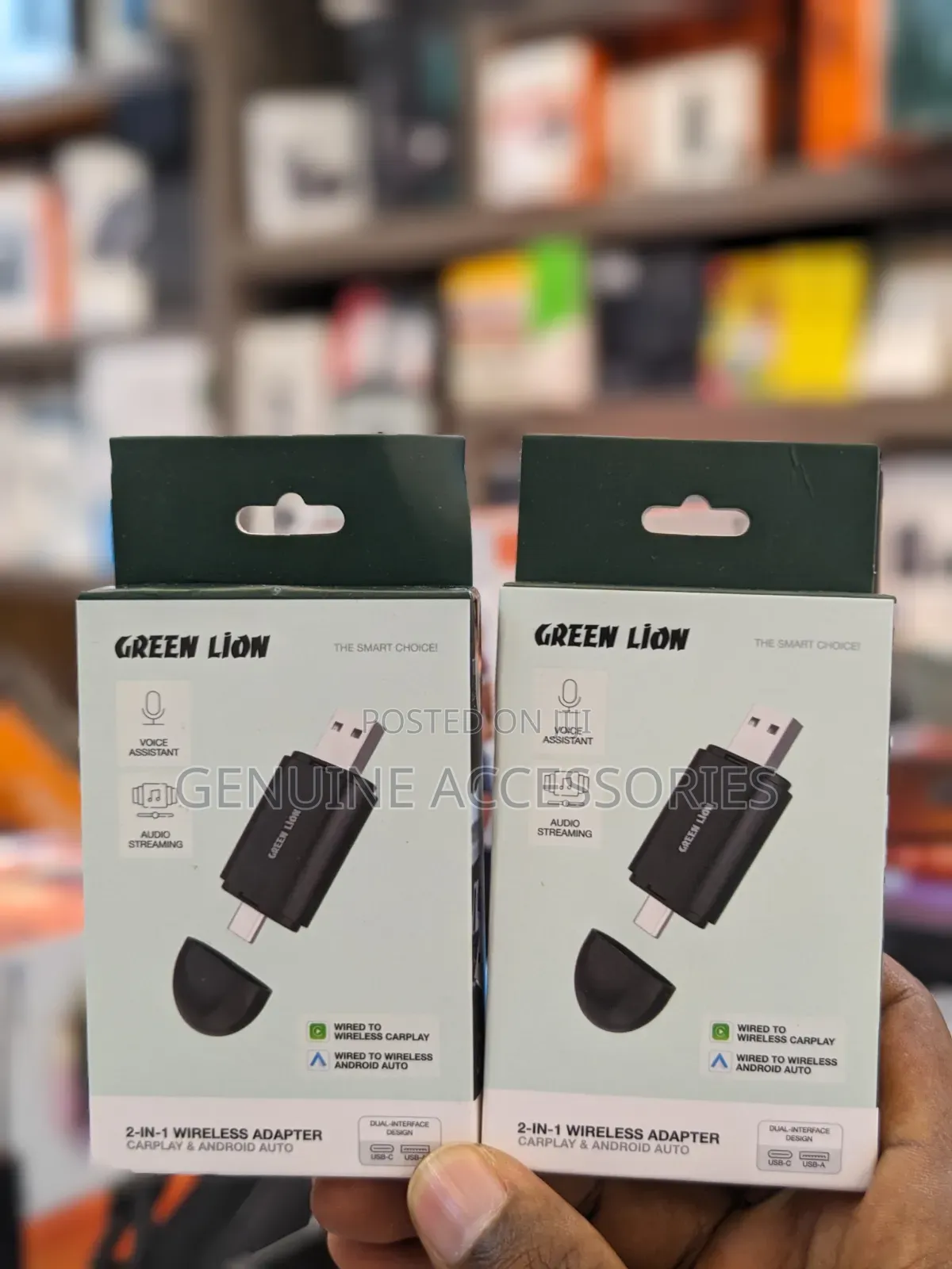 Gren Lion 2in1 Wireless Adapter Carplay