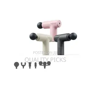 1 Piece of 5-in-1 Portable Percussive Therapy Fascial Massage Gun