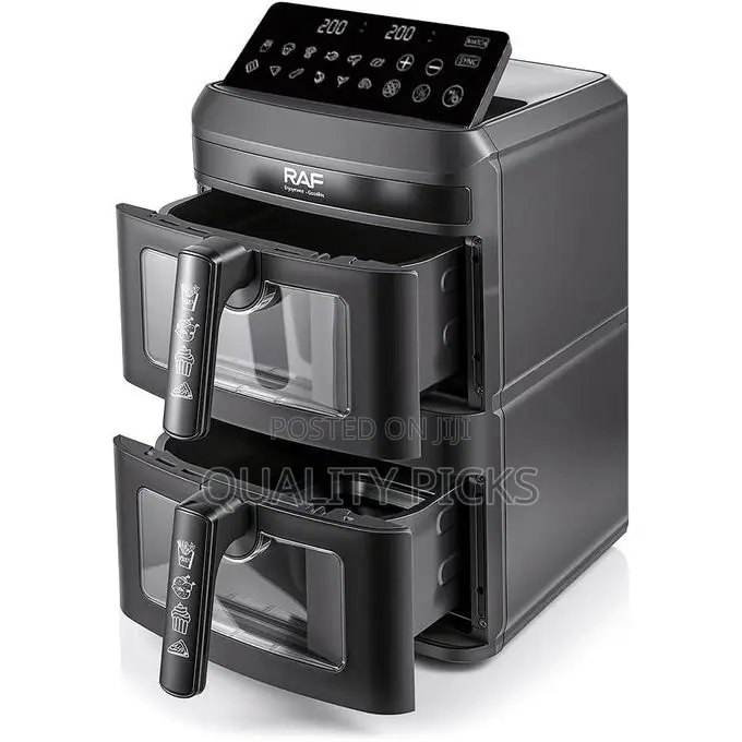 Air Fryer With Double Basket, 14 L, 2800