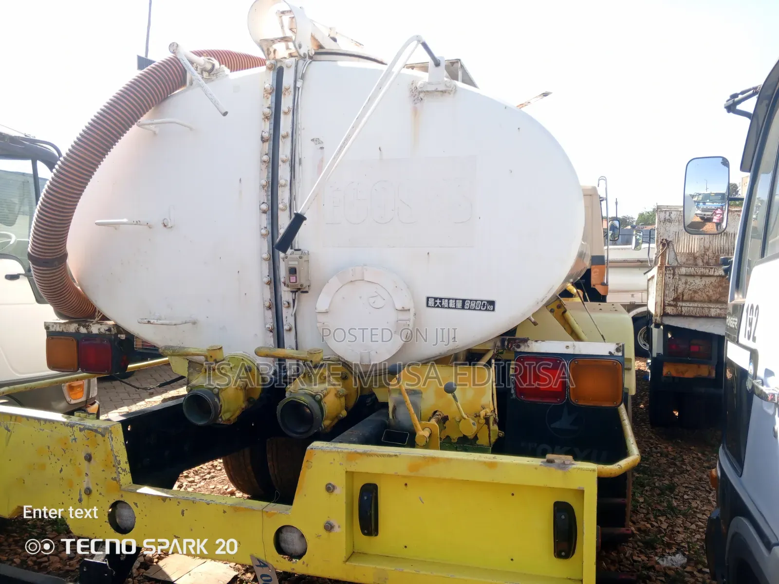 Water Tank 88000kg