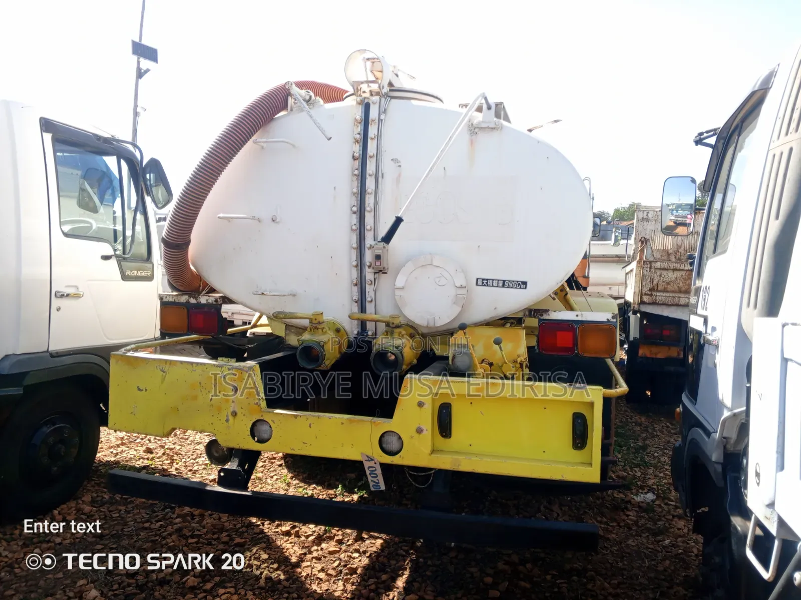Water Tank 88000kg