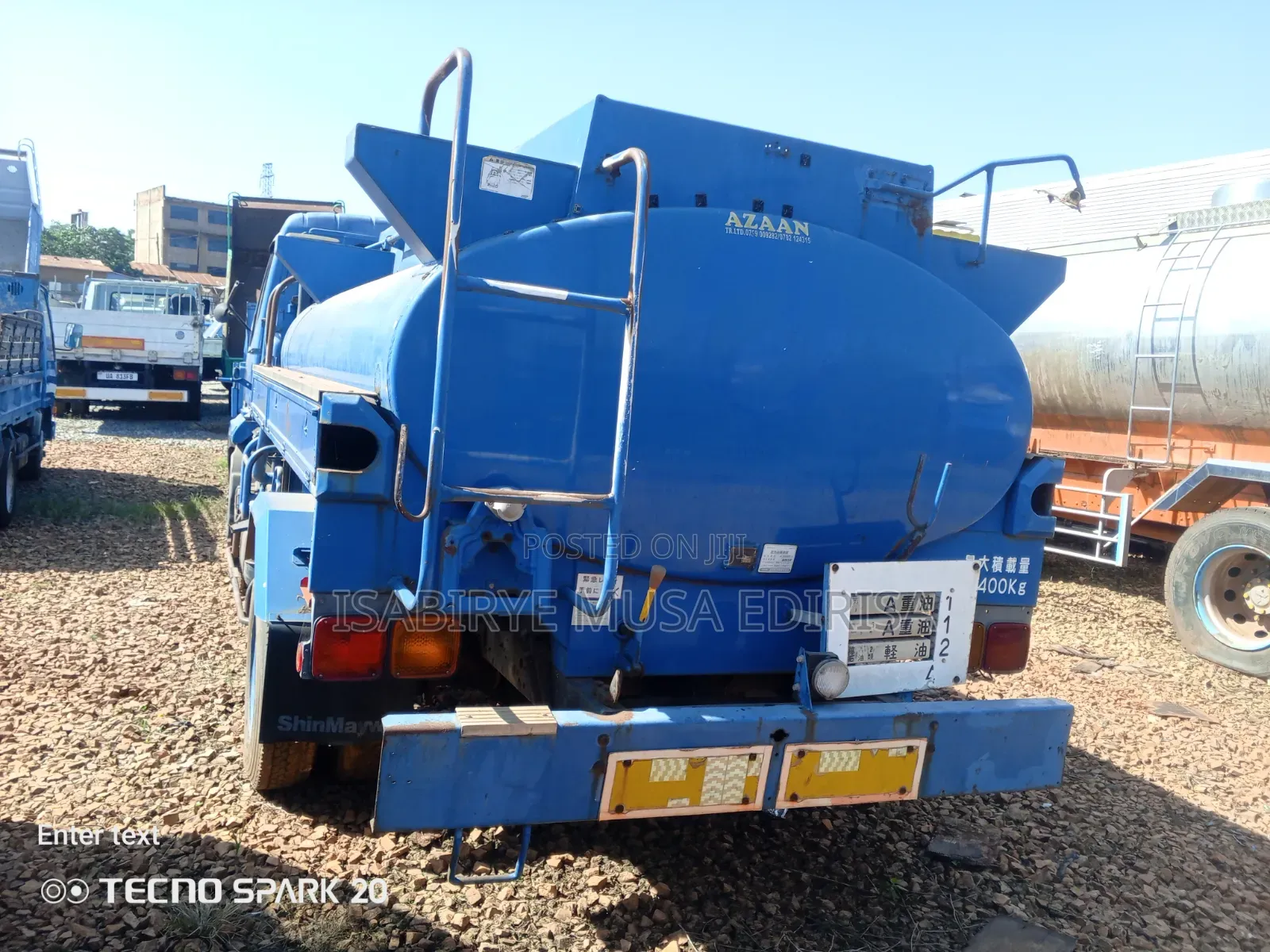 Fuel Tank 4000kg
