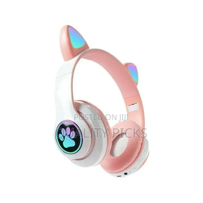 Cute Cat Bluetooth Headphones