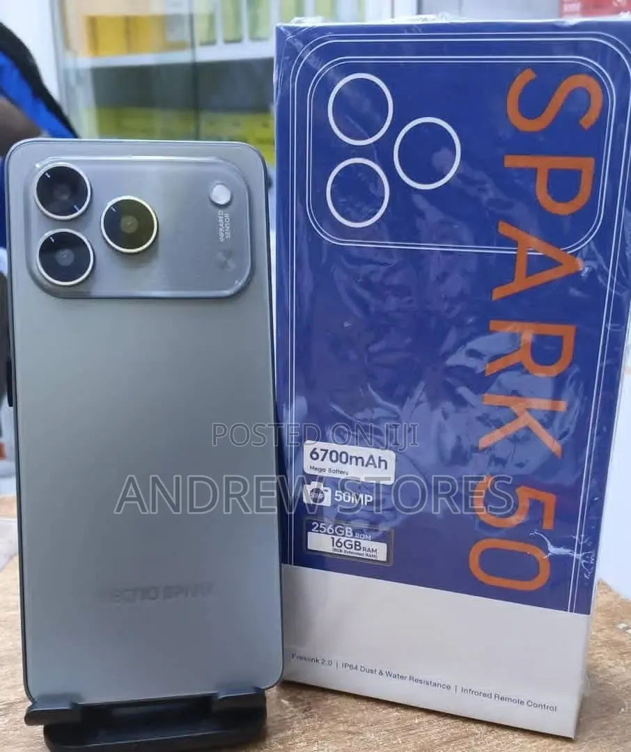 New Tecno Spark 50 128 GB Blue