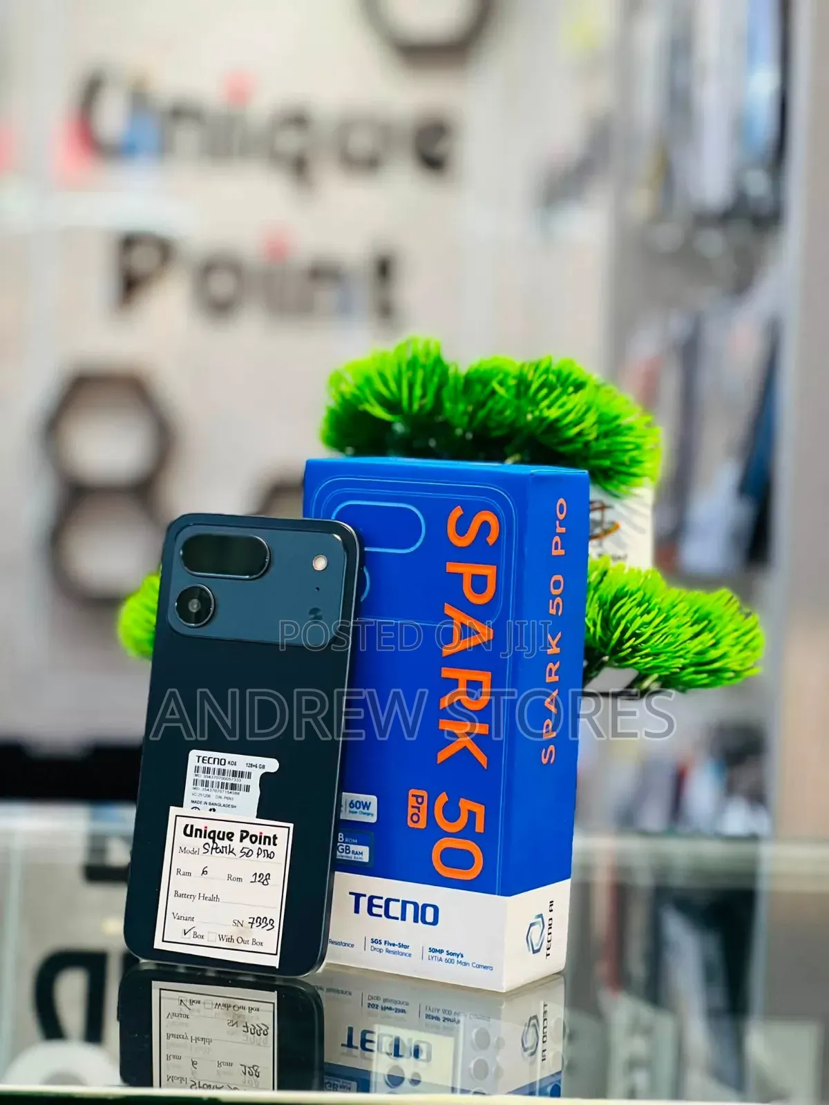 New Tecno Spark 50 Pro 256 GB Black
