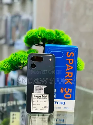 New Tecno Spark 50 Pro 256 GB Black