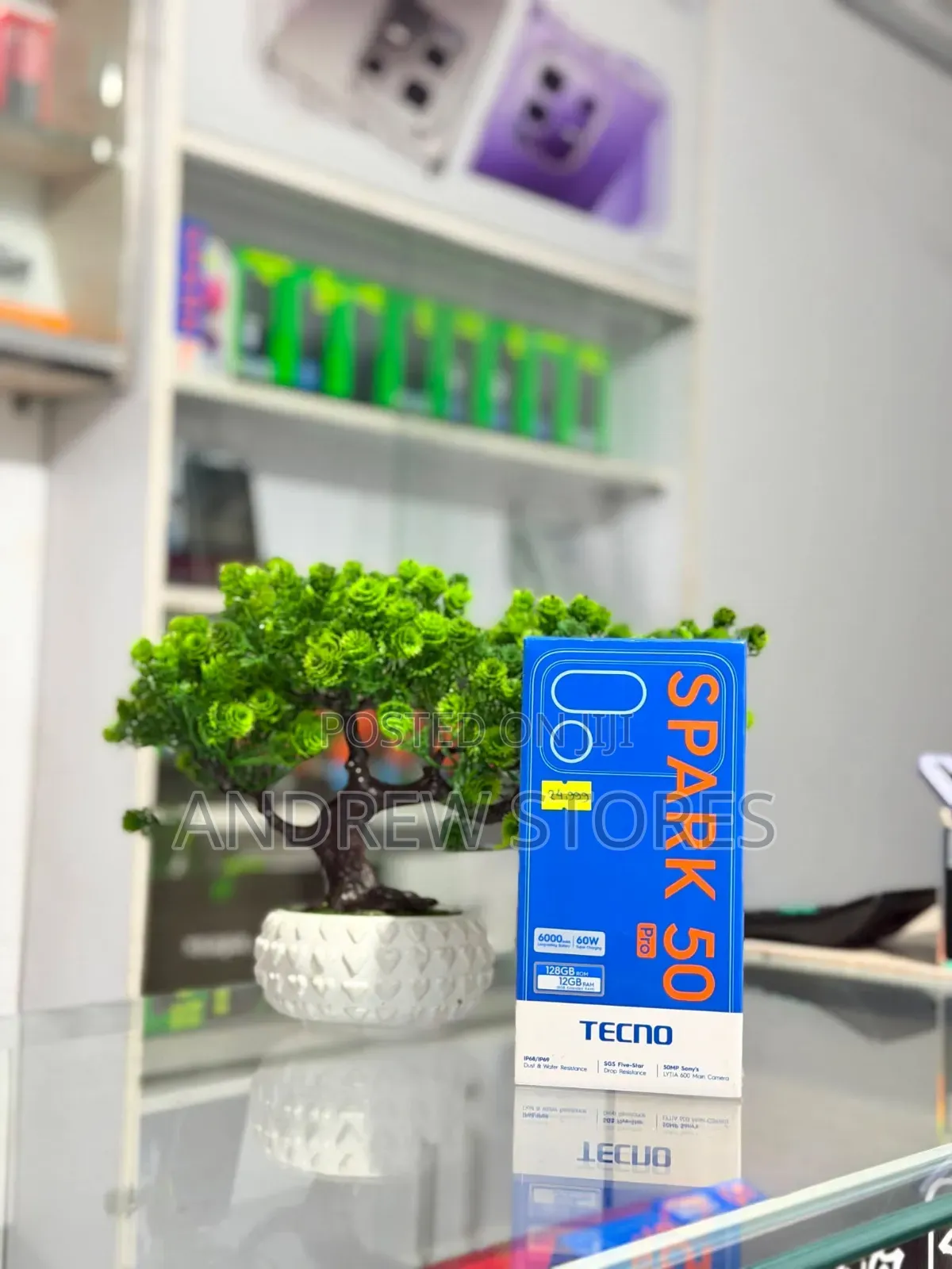 New Tecno Spark 50 Pro 256 GB Gray