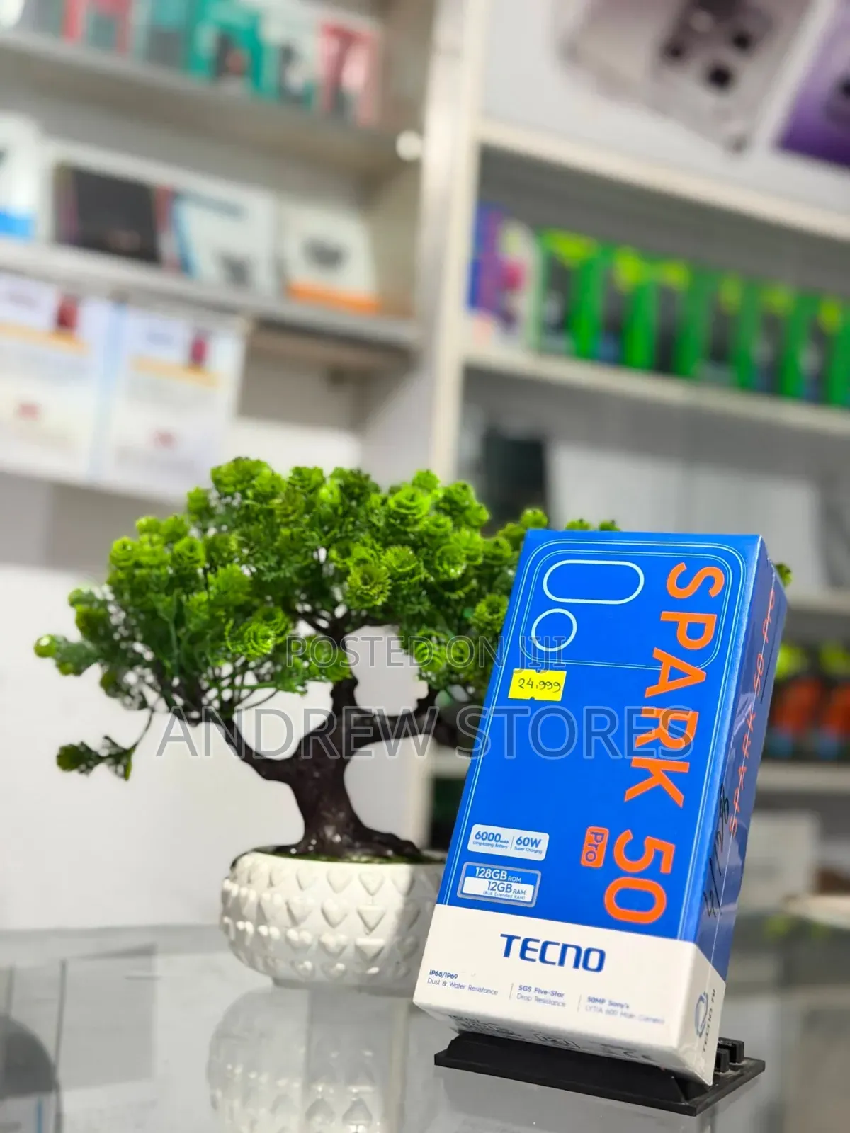 New Tecno Spark 50 Pro 256 GB Gray