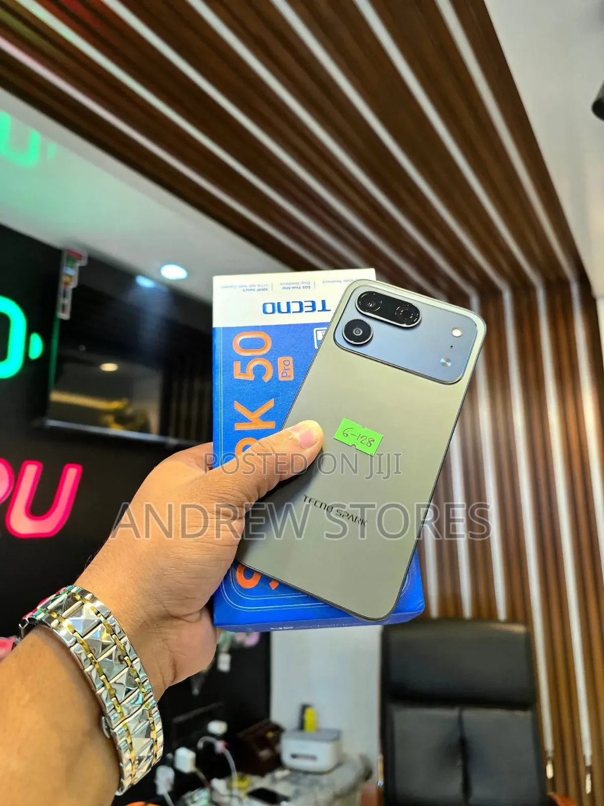 New Tecno Spark 50 Pro 256 GB Gray
