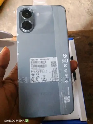 New Tecno Pop 20 64 GB Black