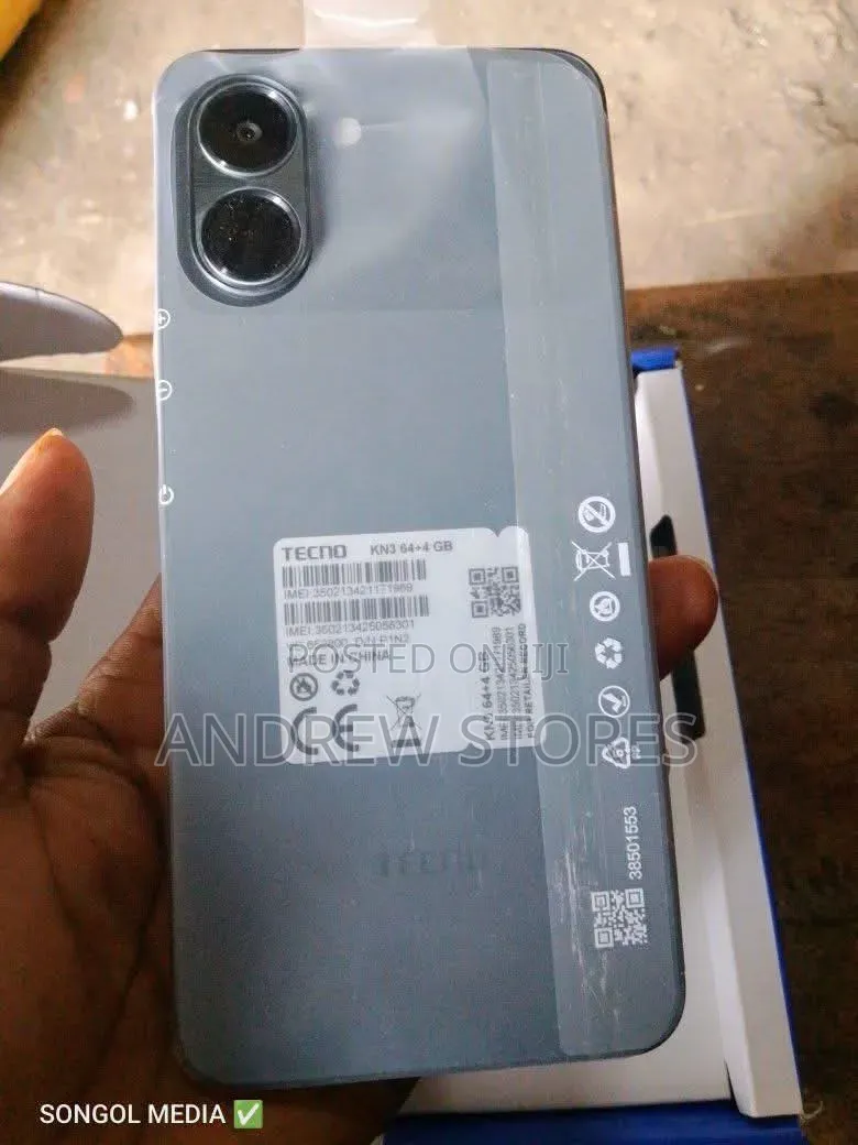 New Tecno Pop 20 64 GB Black