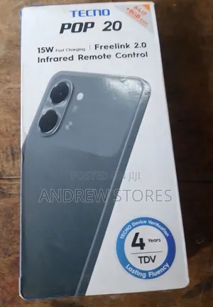 New Tecno Pop 20 64 GB Black