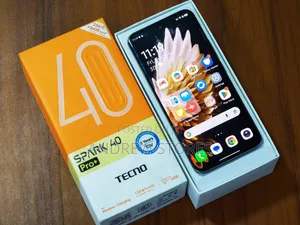 New Tecno Spark 40 Pro+ 256 GB White