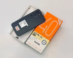 New Tecno Spark 40 Pro 256 GB Black