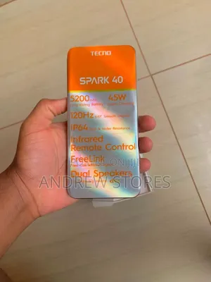 New Tecno Spark 40 128 GB Gray