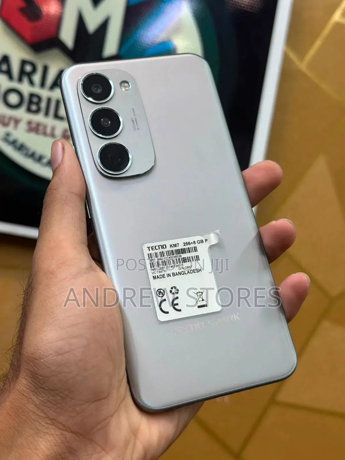 New Tecno Spark 40 Pro+ 256 GB Gray