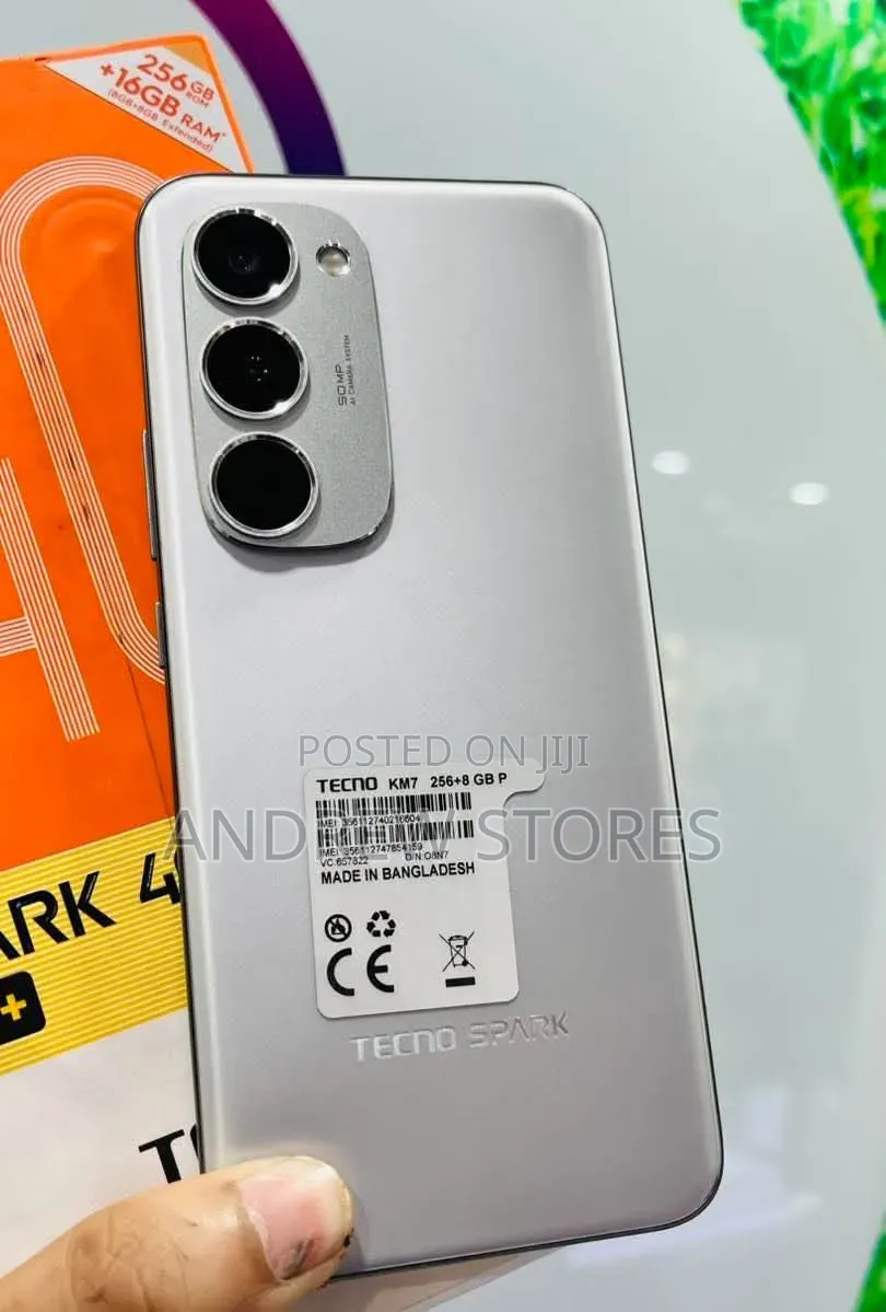 New Tecno Spark 40 Pro+ 256 GB Black