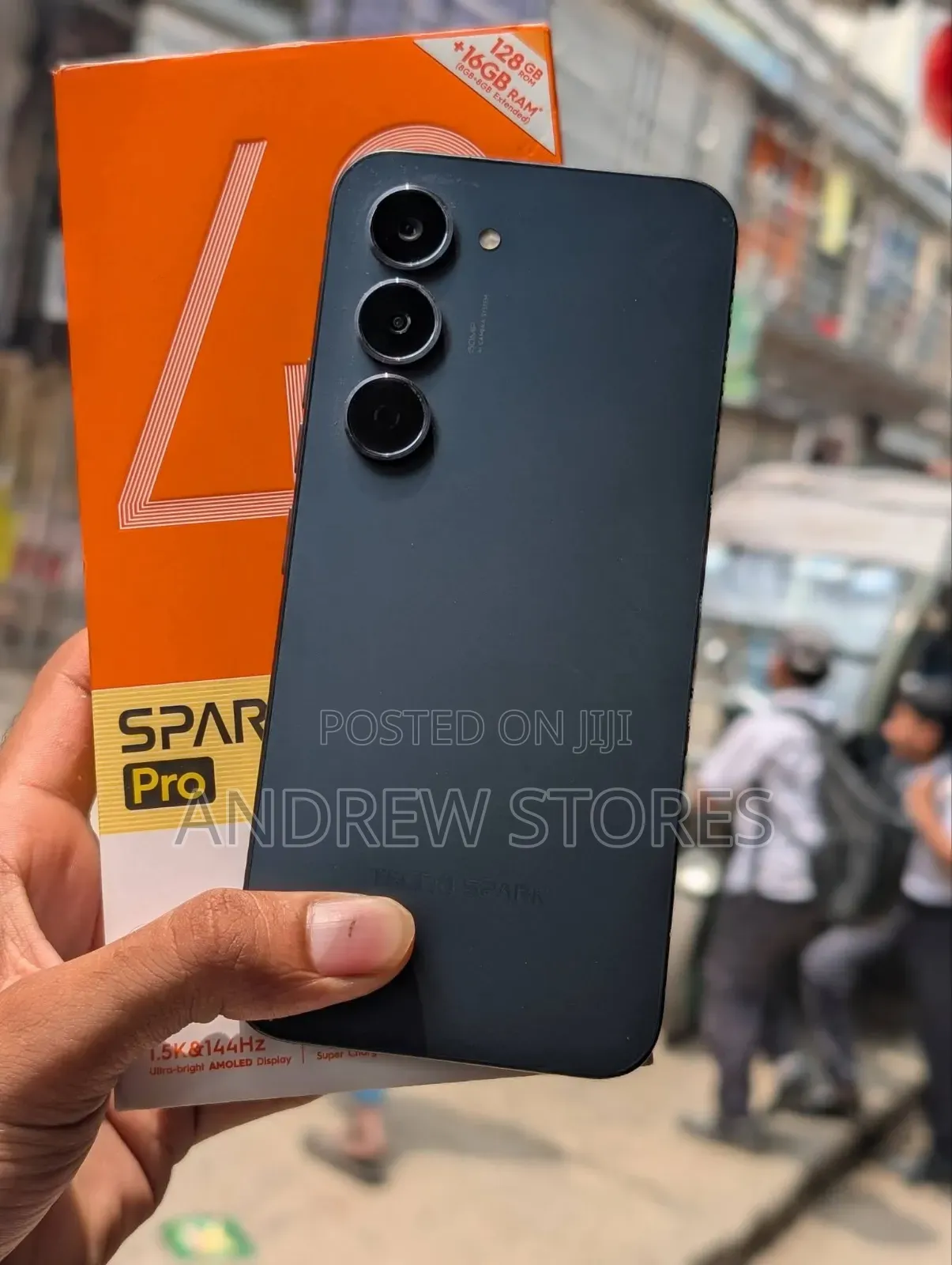 New Tecno Spark 40 Pro 256 GB Black