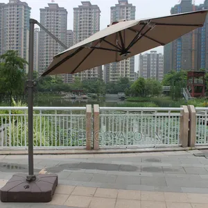 3-Meter Square Cantilever Offset Patio Umbrella