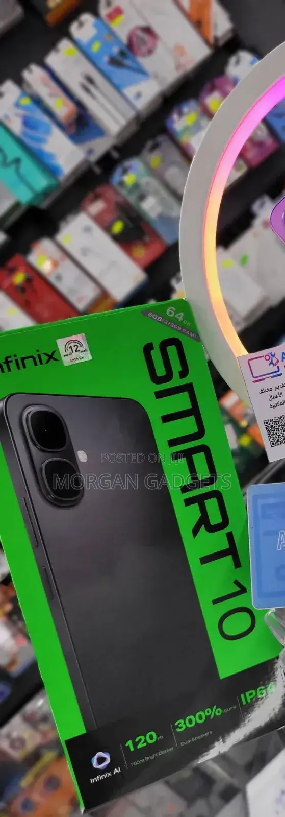 New Infinix Smart 10 64 GB White