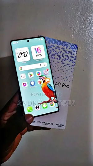 New Tecno Camon 40 Pro 4G 256 GB Silver