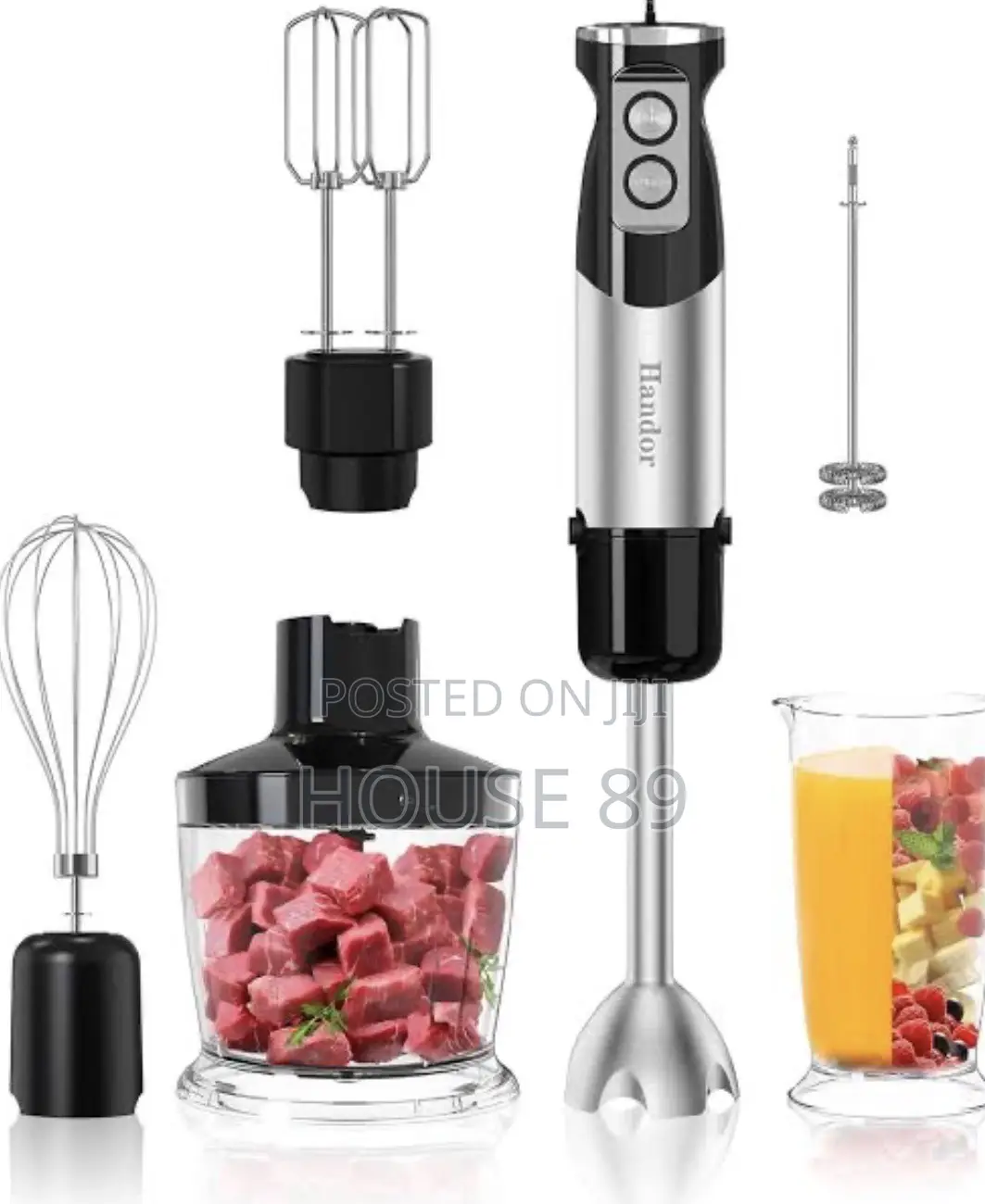 Hoffmans HM-8042 4-in-1 Hand Blender Set