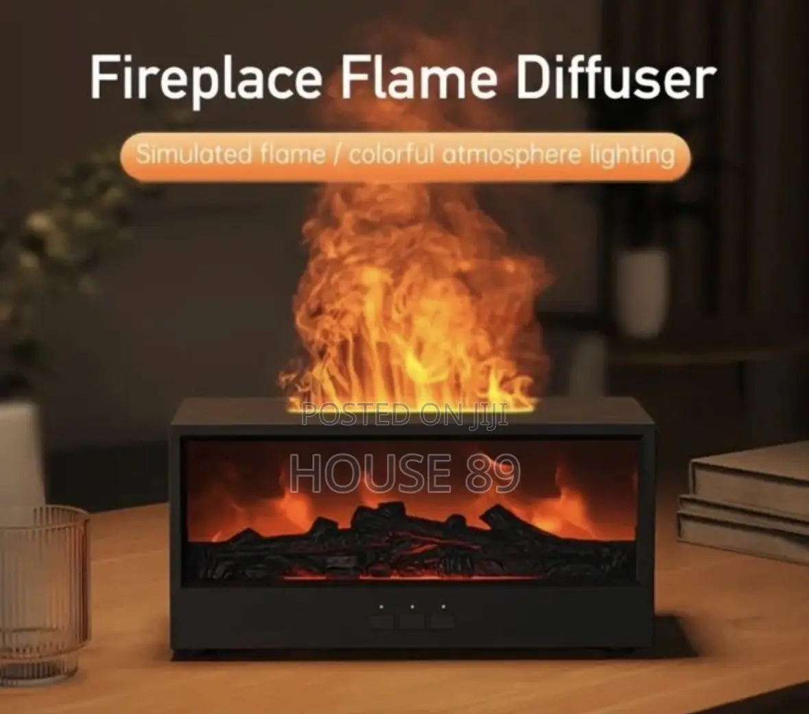 Vintage Fireplace Aroma Diffuser