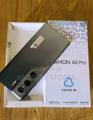 New Tecno Camon 40 Pro 4G 256 GB Gray