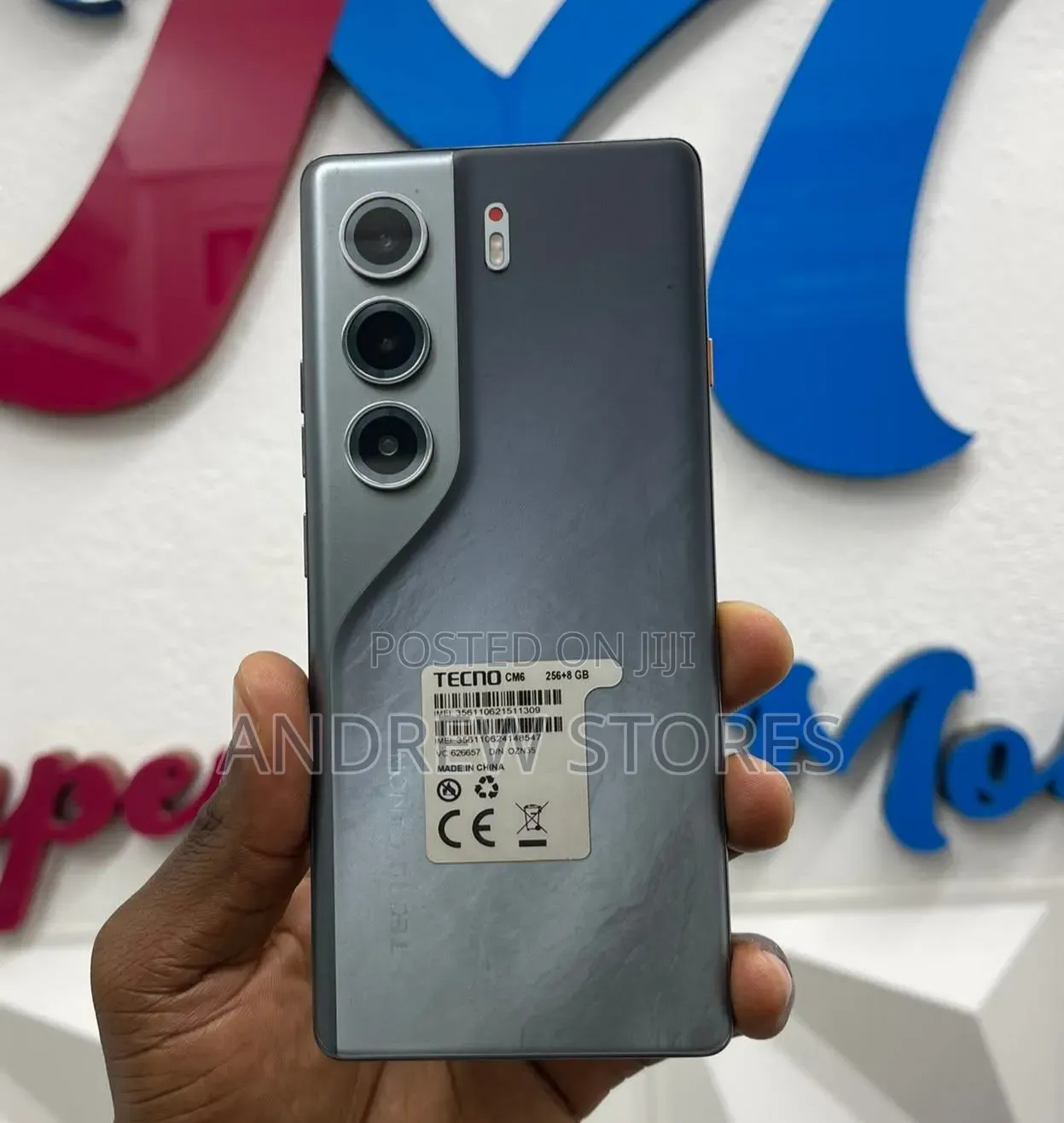New Tecno Camon 40 Pro 4G 256 GB Gray
