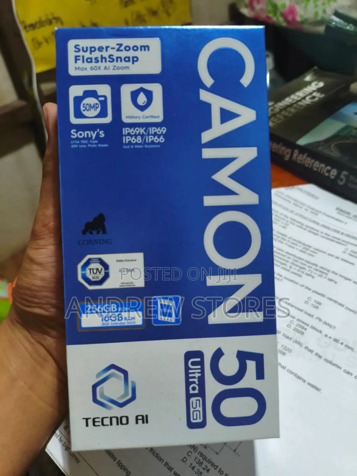 New Tecno Camon 50 Ultra 512 GB Purple