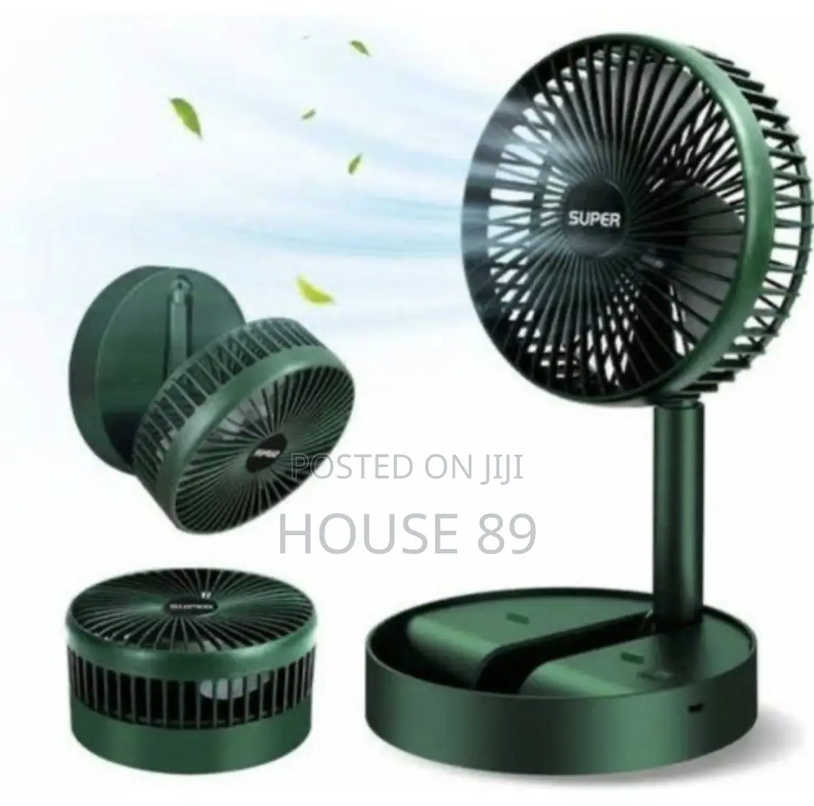 Super Portable Folding Storage Fan