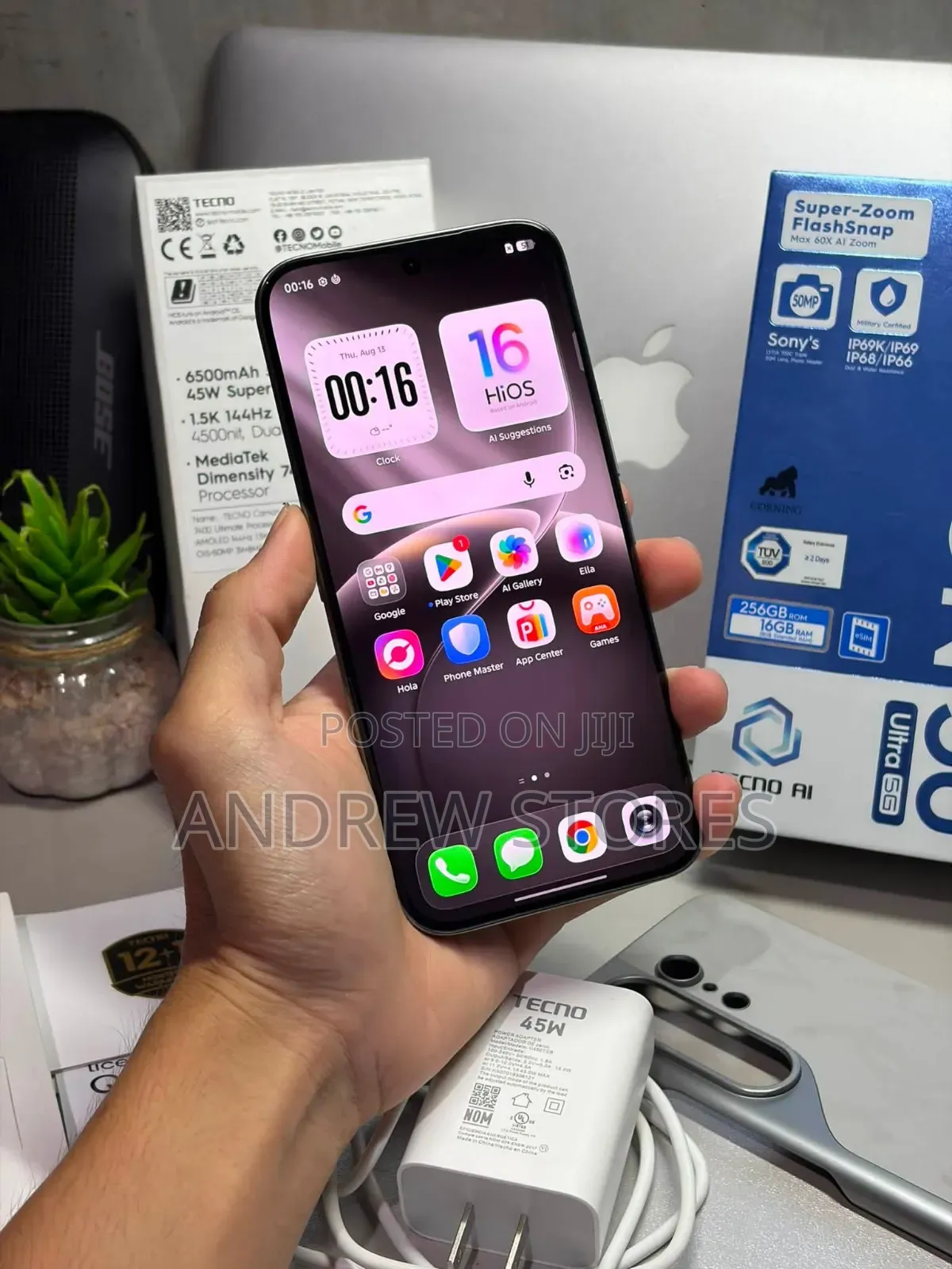 New Tecno Camon 50 Ultra 512 GB Silver
