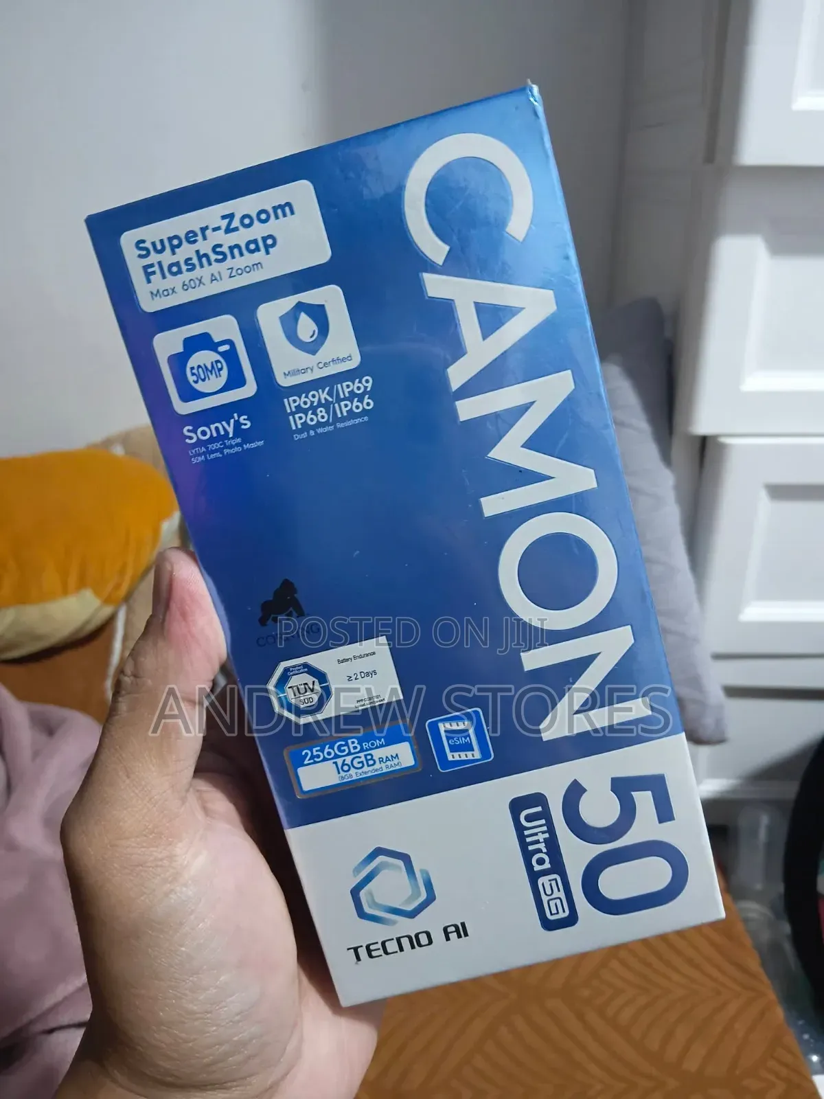 New Tecno Camon 50 Ultra 512 GB Gray