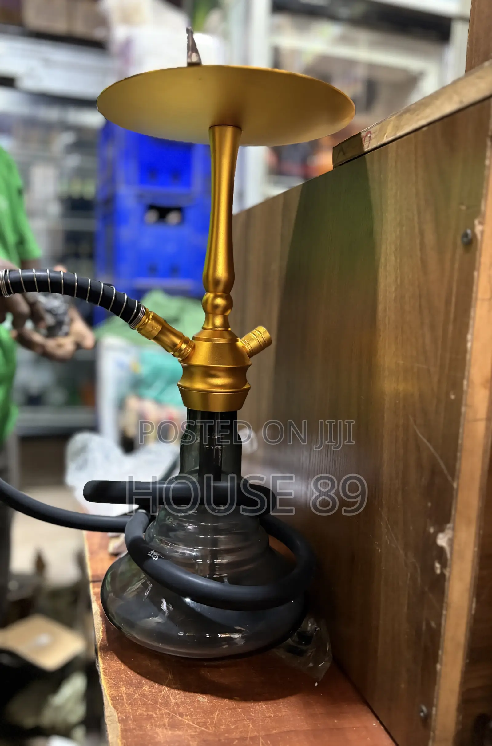 Gold Modern Shisha Pot