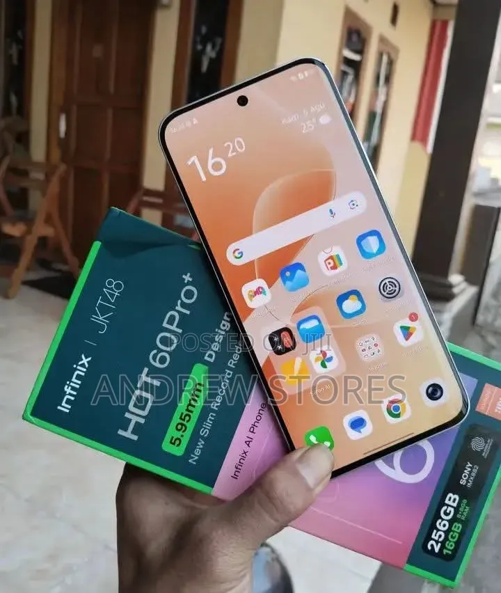 New Infinix Hot 60 Pro+ 256 GB Black