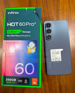New Infinix Hot 60 Pro+ 256 GB Black