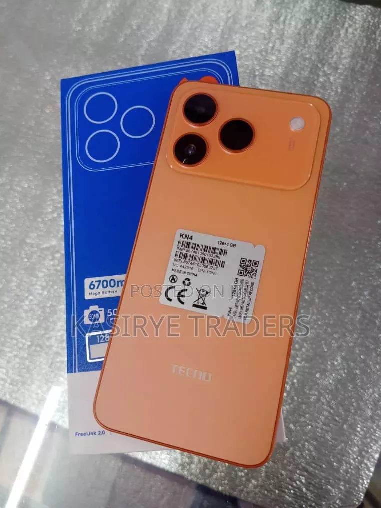 New Tecno Spark 50 128 GB Orange