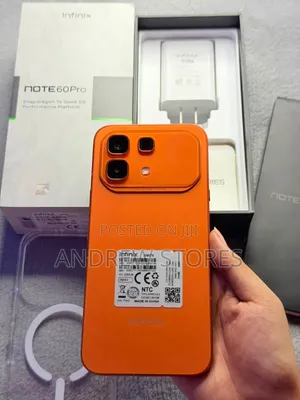 New Infinix Note 60 Pro 256 GB Orange