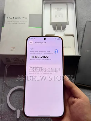 New Infinix Note 60 Pro 256 GB Orange