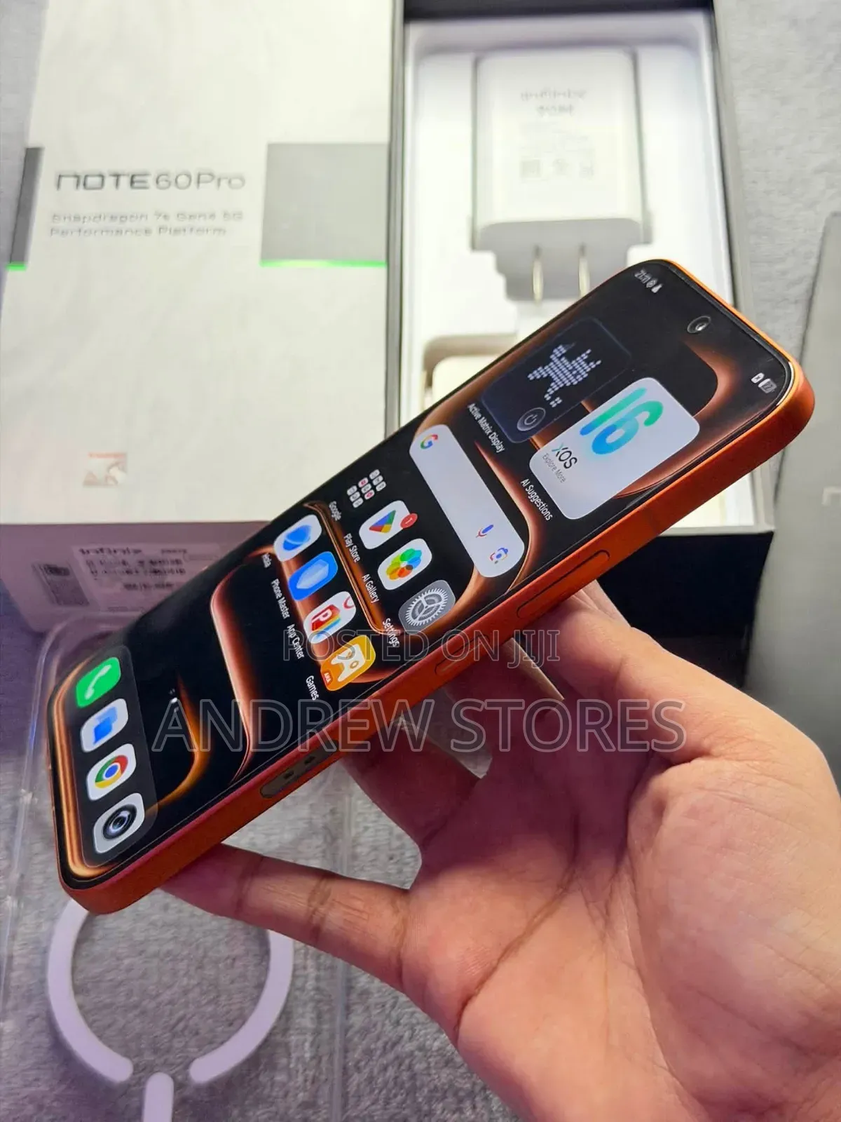 New Infinix Note 60 Pro 256 GB Orange
