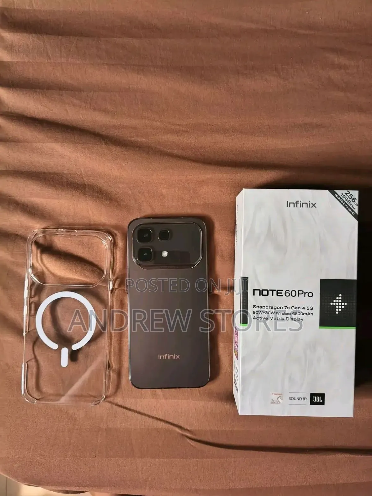 New Infinix Note 60 Pro 256 GB Black